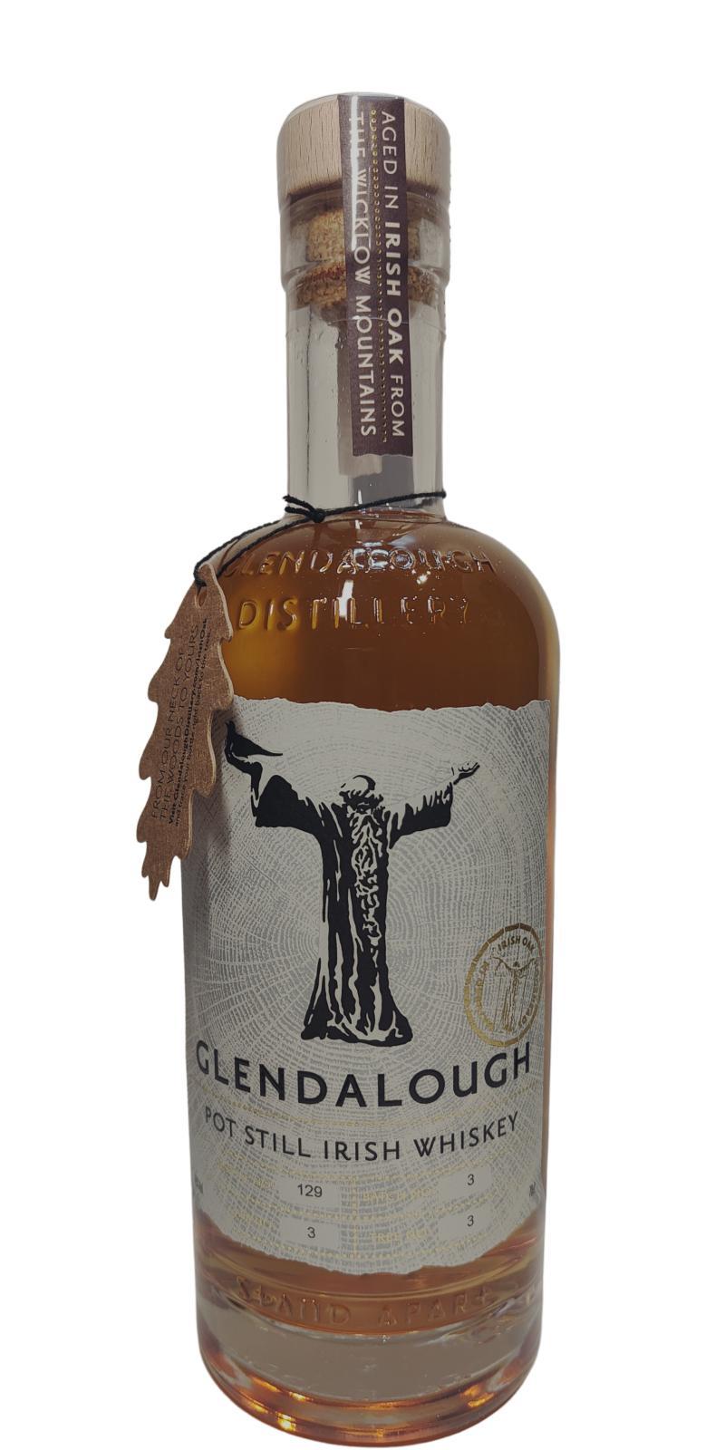 Glendalough Pot Still Irish Whiskey  Single Pot Still Irish Whiskey
