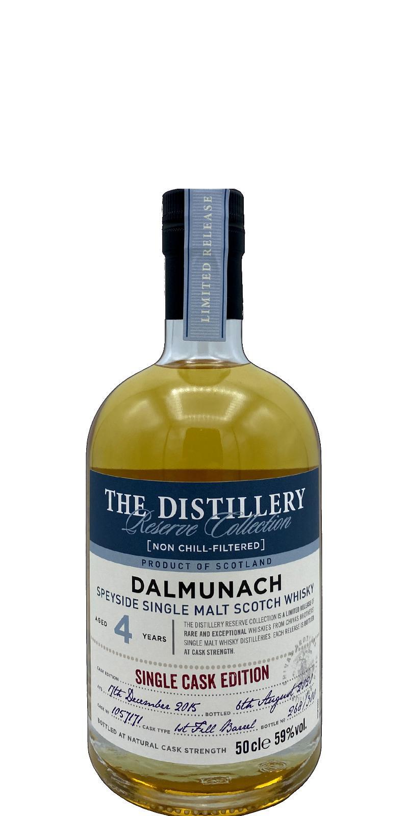 Dalmunach 2015  The Distillery Reserve Collection
