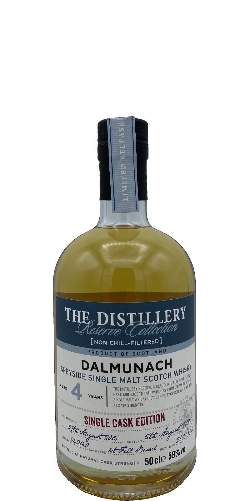 Dalmunach 2015  The Distillery Reserve Collection