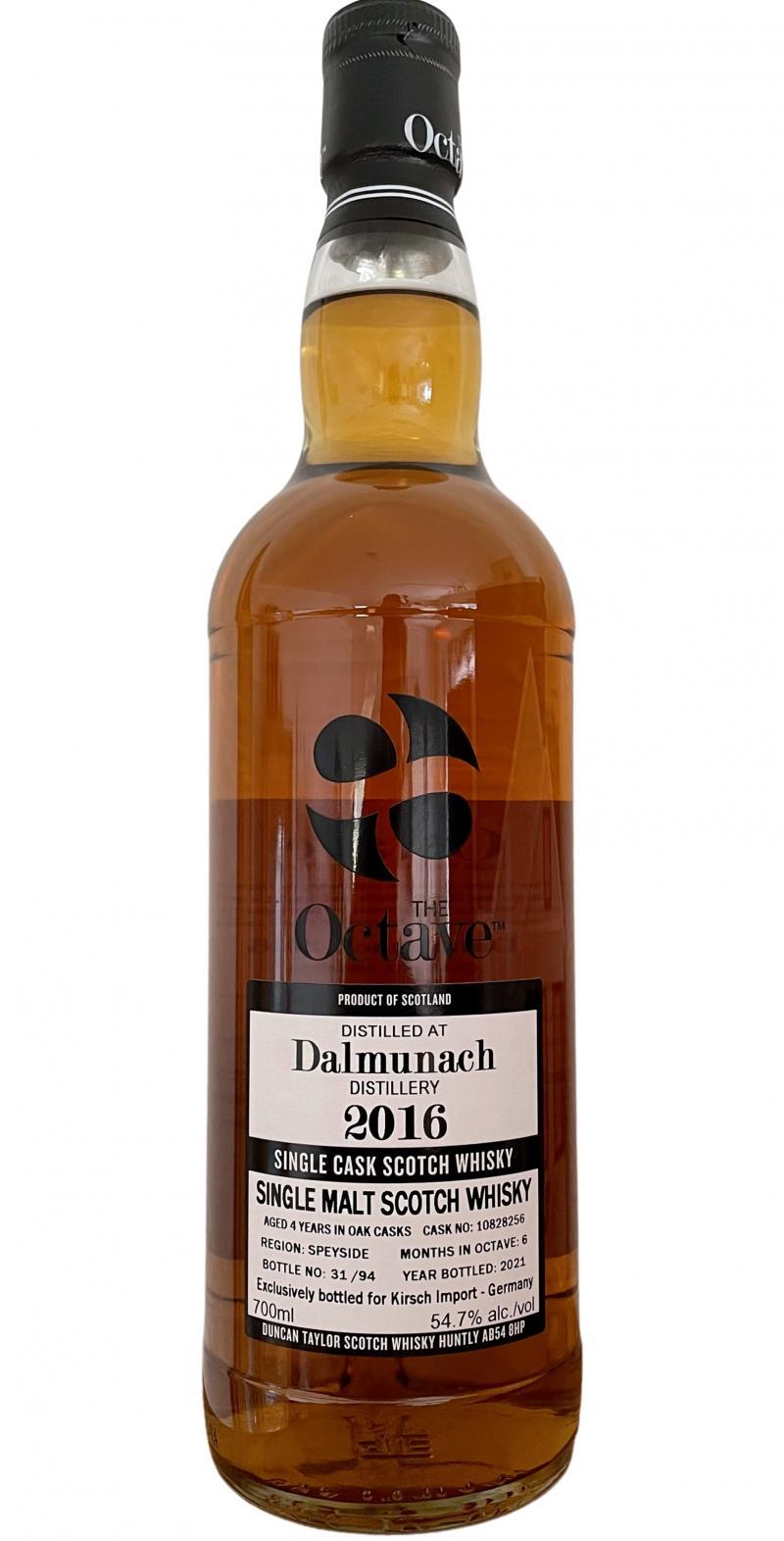 Dalmunach 2016 DT  The Octave