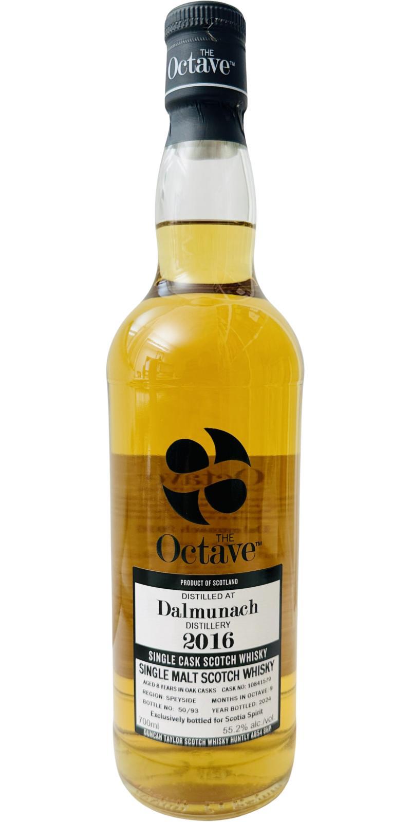 Dalmunach 2016 DT  The Octave