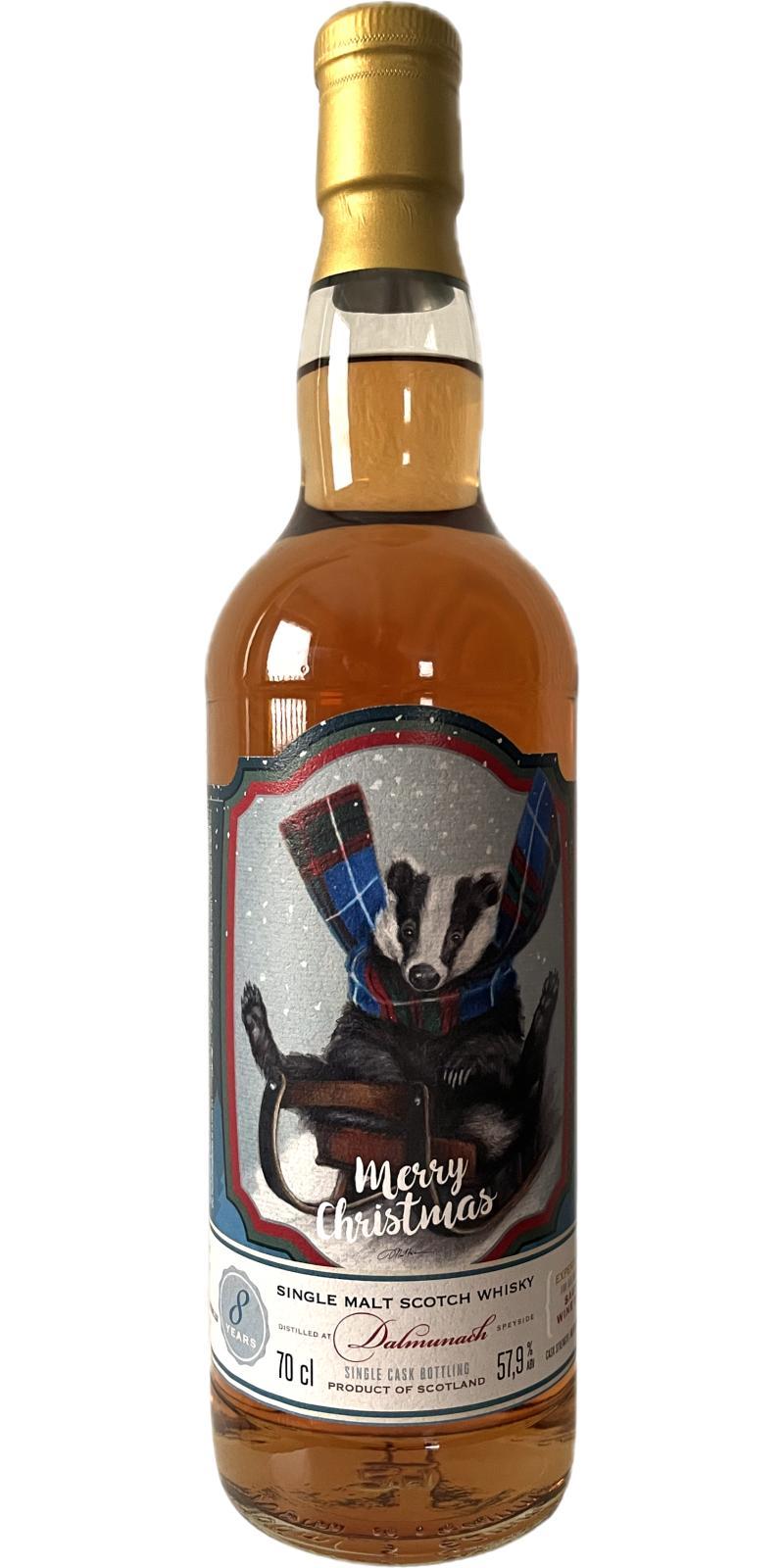 Dalmunach 2015 TCaH  Festive Bottlings - Merry Christmas