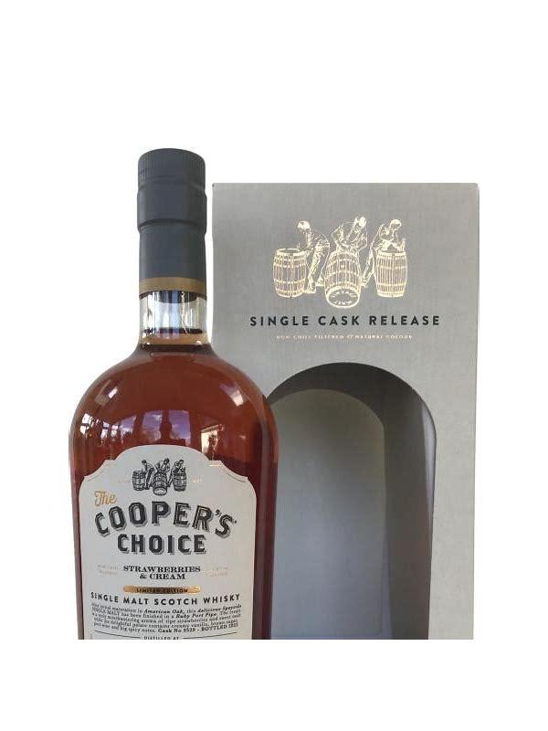 Dalmunach Strawberries & Cream VM  The Cooper's Choice