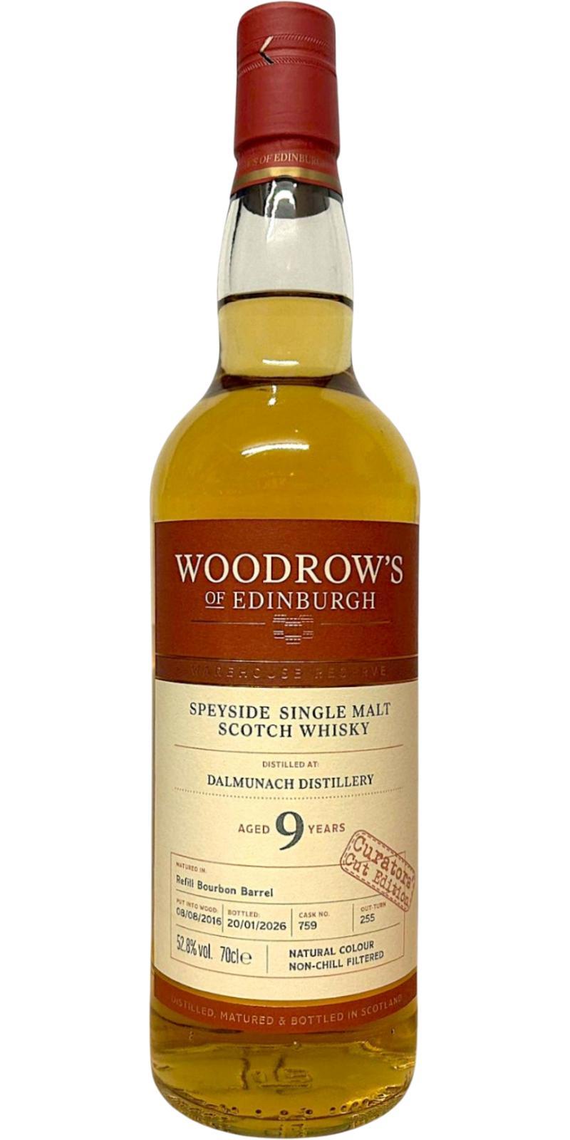 Dalmunach 2016 WroE  Warehouse Reserve