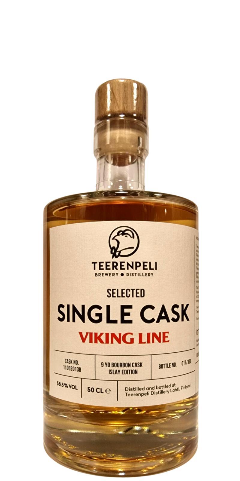 Teerenpeli 09-year-old  Selected Single Cask - Viking Line