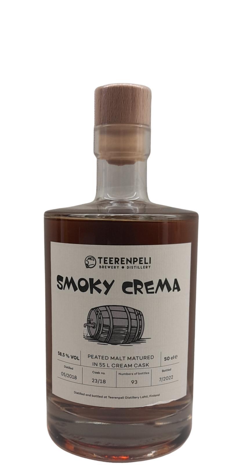 Teerenpeli 2018  Private Cask Whisky - Smoky Crema
