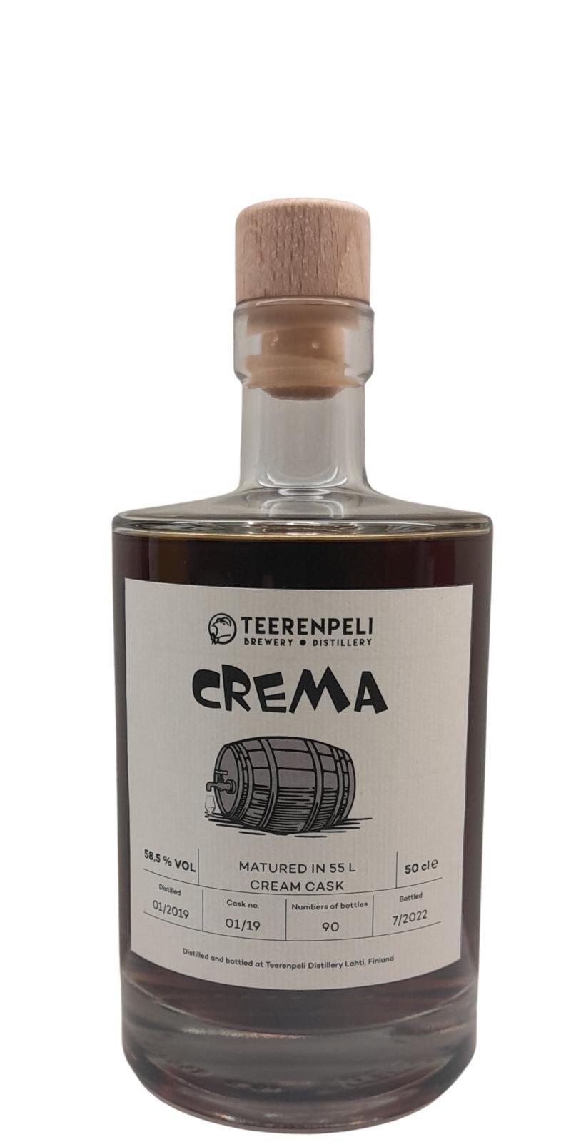 Teerenpeli 2019  Private Cask Whisky - Crema