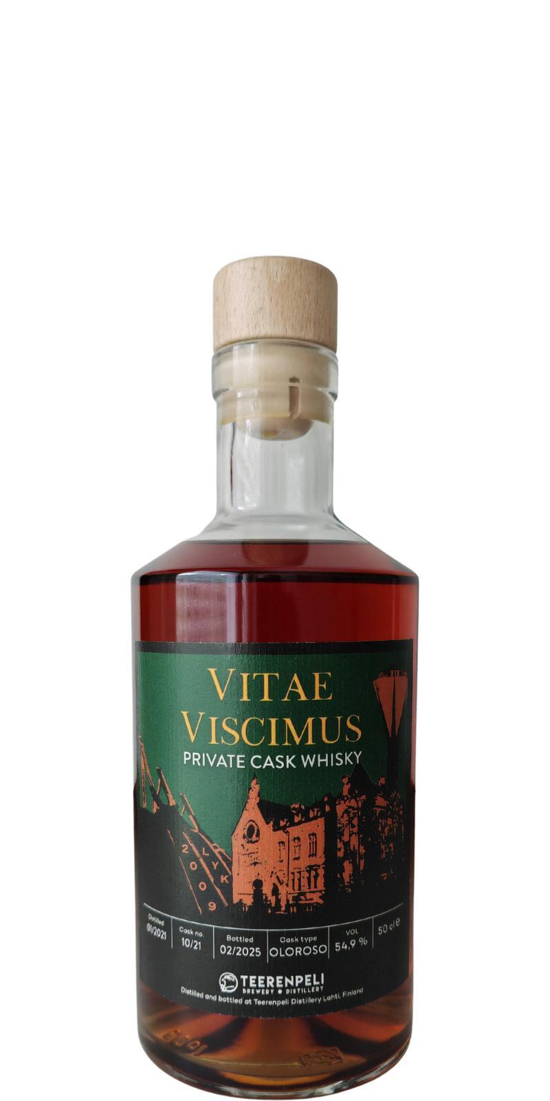 Teerenpeli 2021  Vitae Viscimus - Private Cask