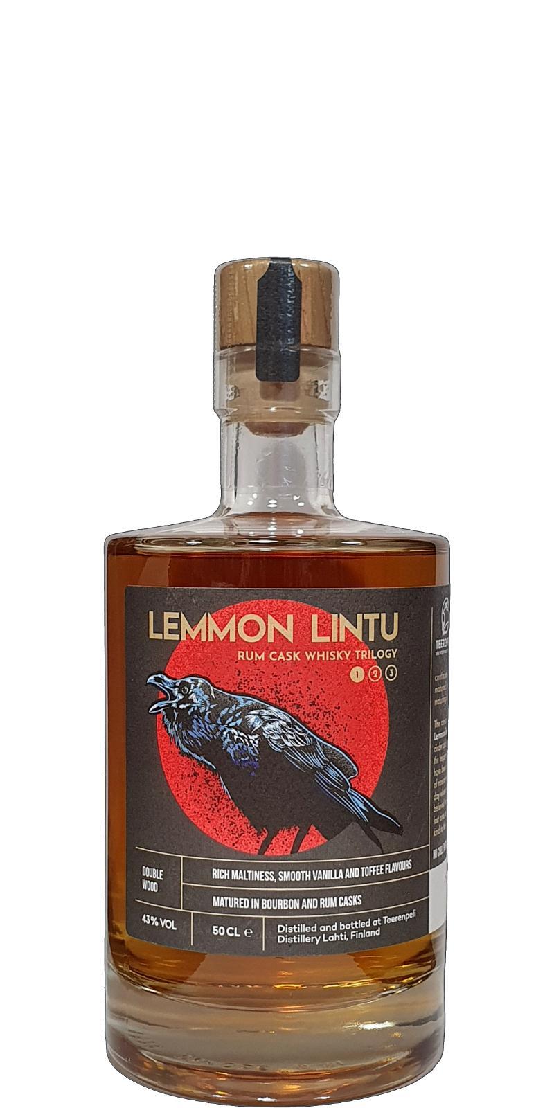 Teerenpeli Lemmon Lintu  Rum Cask Whisky Trilogy