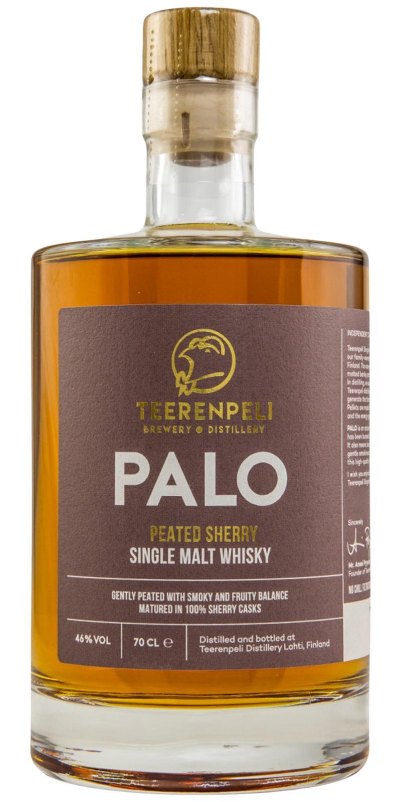 Teerenpeli Palo  Peated Sherry