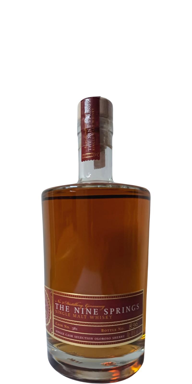 The Nine Springs 2018 Single Cask Selection