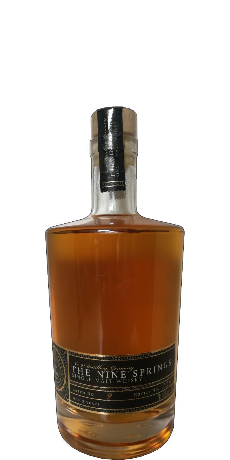 The Nine Springs 3-year-old Triple Cask