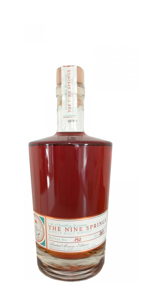 The Nine Springs Muscatel Wine Cask Peated Breeze Edition