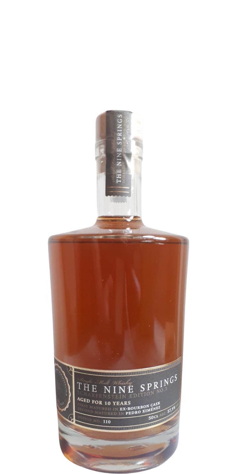 The Nine Springs Scharfenstein Edition No. 3 Cask Strength