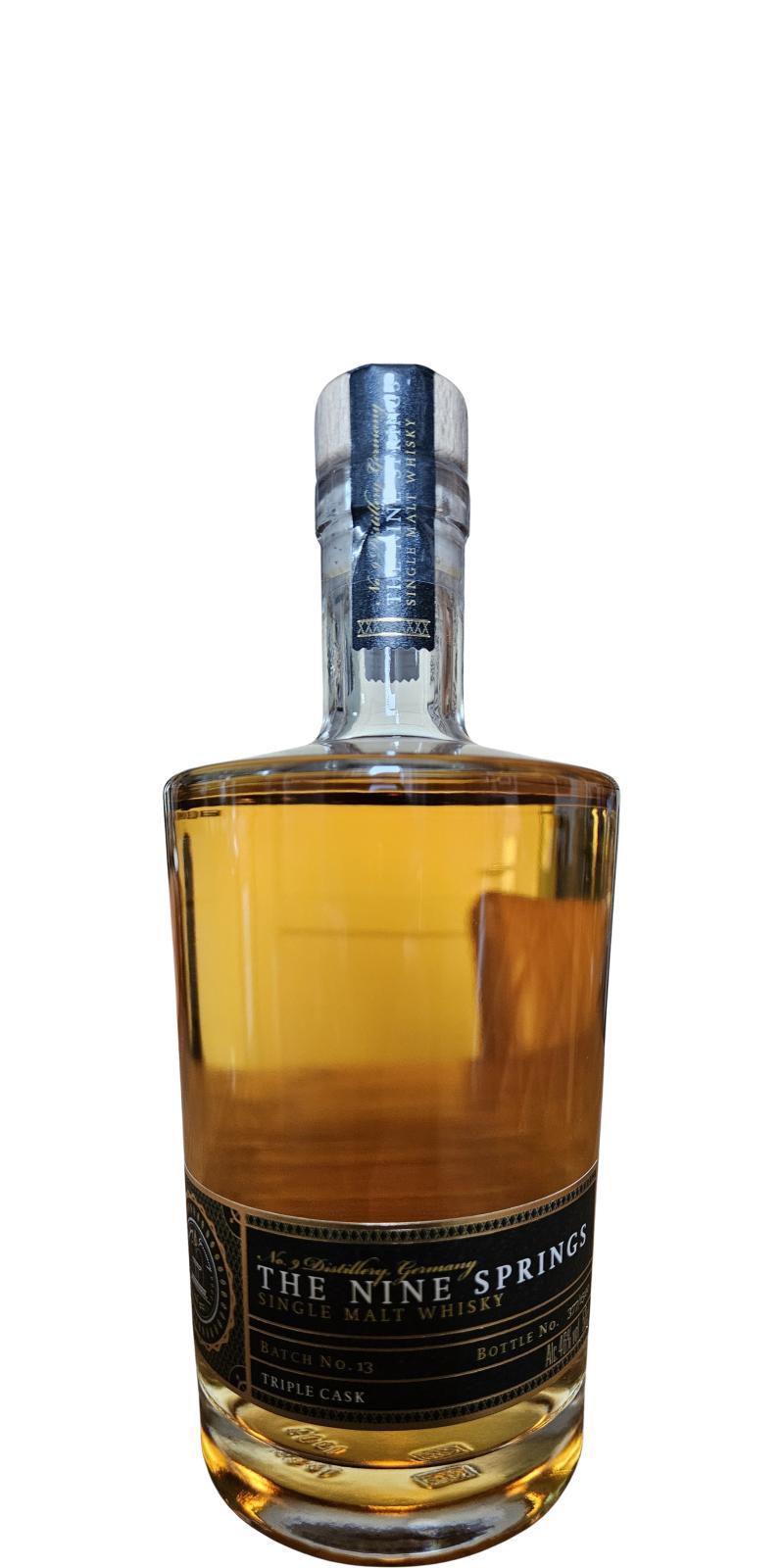 The Nine Springs Triple Cask Batch 13