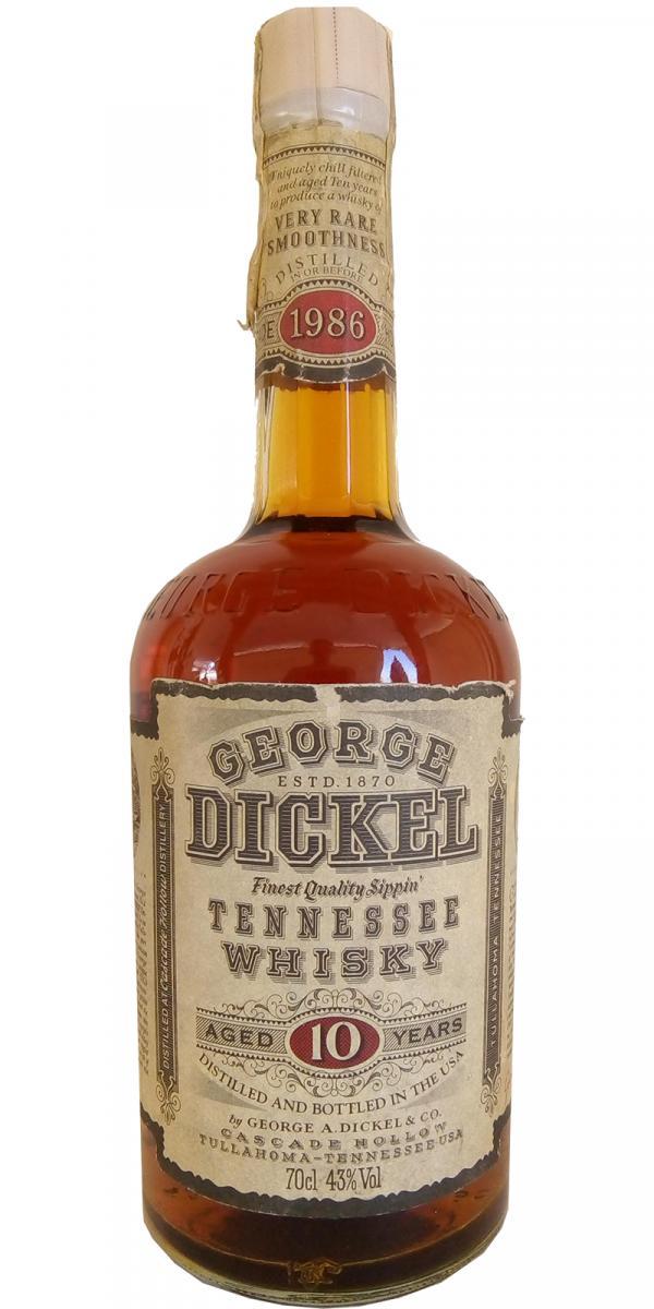 George Dickel 10-year-old
