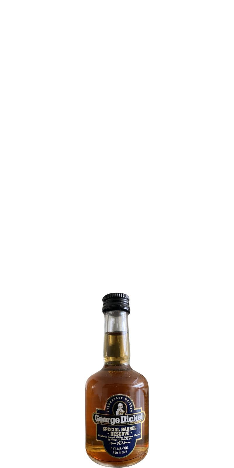 George Dickel 10-year-old  Special Barrel Reserve