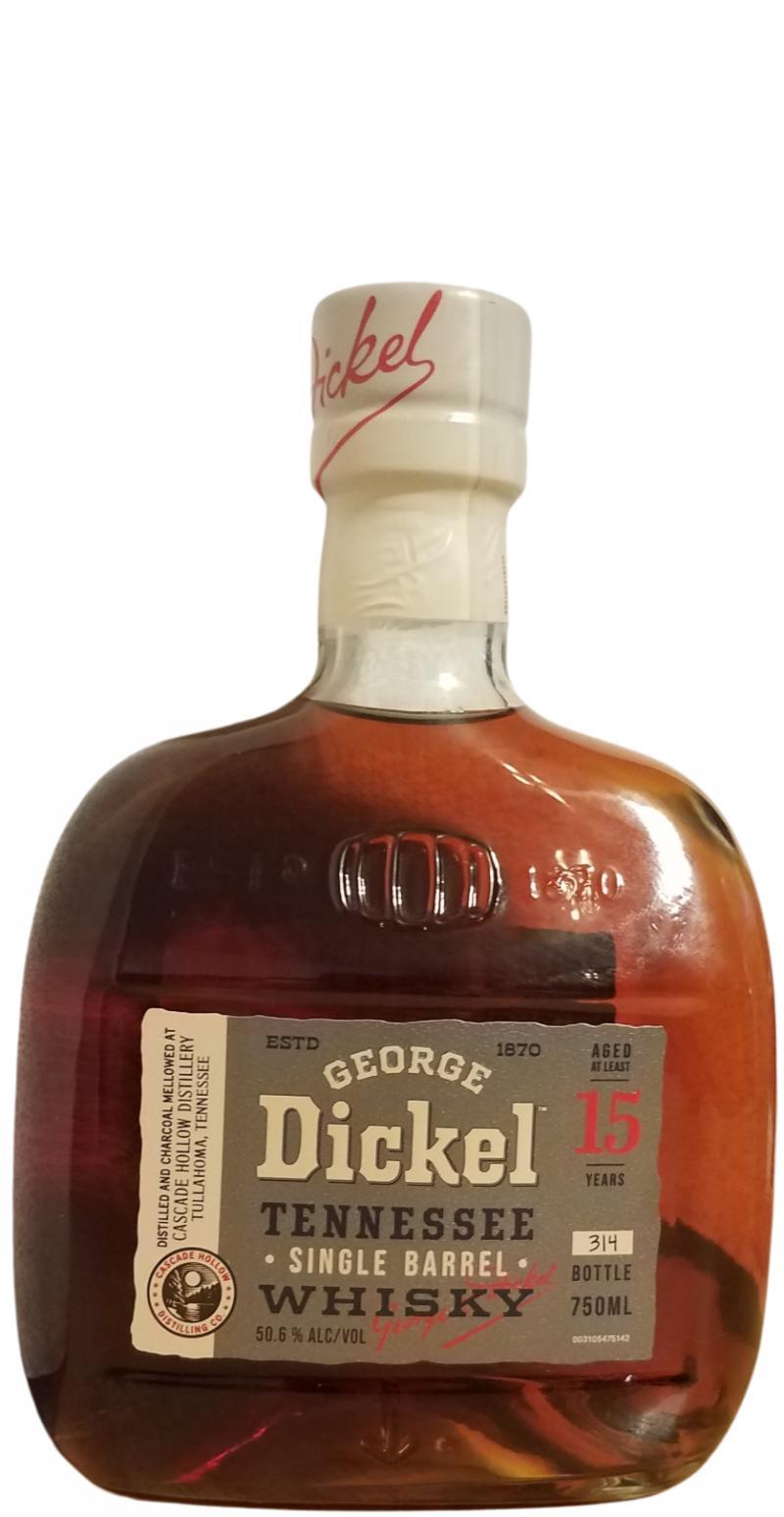 George Dickel 15-year-old  Single Barrel