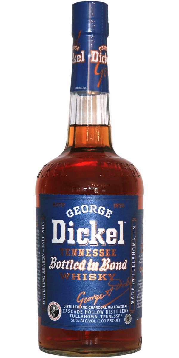 George Dickel 2005  Bottled in Bond