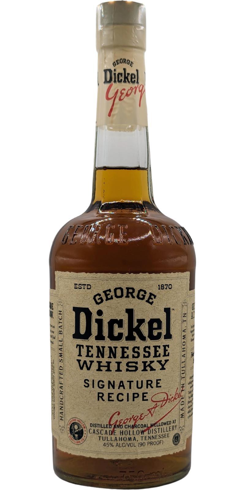 George Dickel Signature Recipe  Tennessee Whisky
