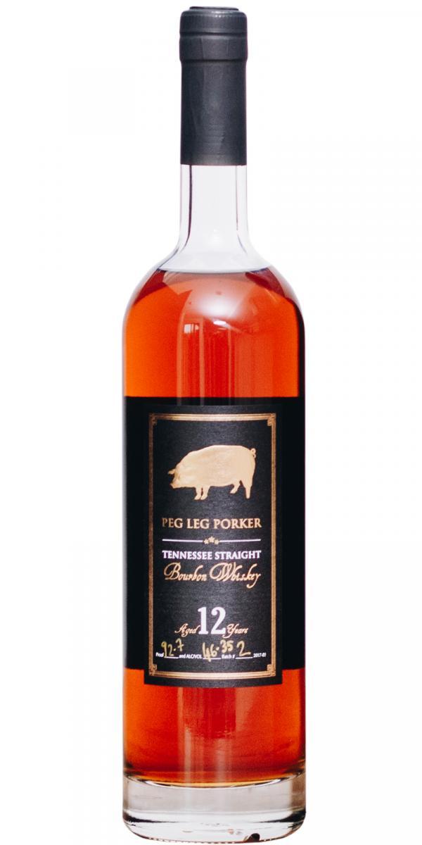 Peg Leg Porker 12-year-old  Tennessee Straight Bourbon Whiskey