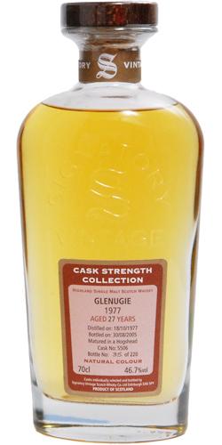 Glenugie 1977 SV  Cask Strength Collection
