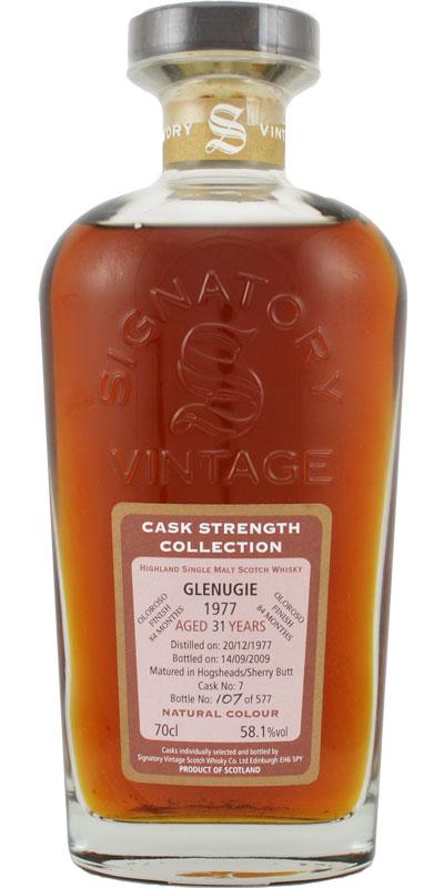 Glenugie 1977 SV  Cask Strength Collection
