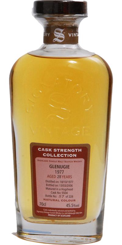 Glenugie 1977 SV  Cask Strength Collection