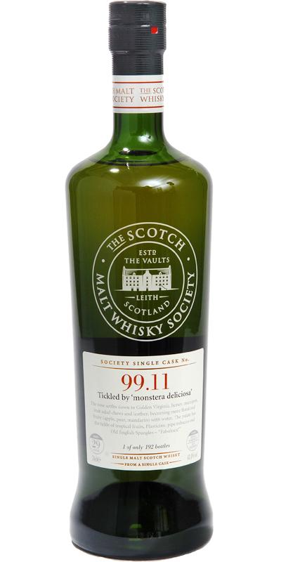 Glenugie 1980 SMWS 99.11  Tickled by 'monstera deliciosa'
