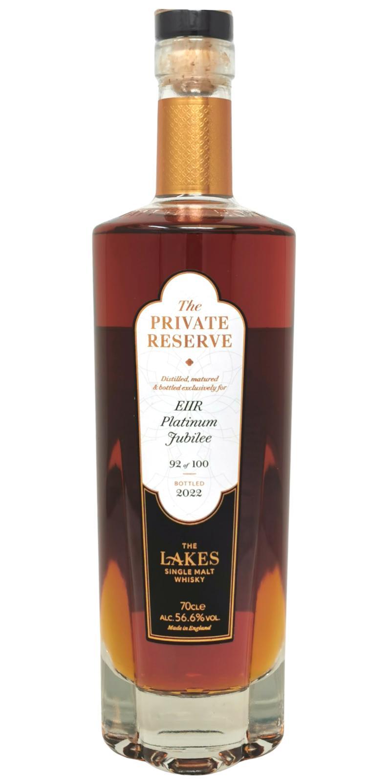 The Lakes The Private Reserve EIIR Platinum Jubilee