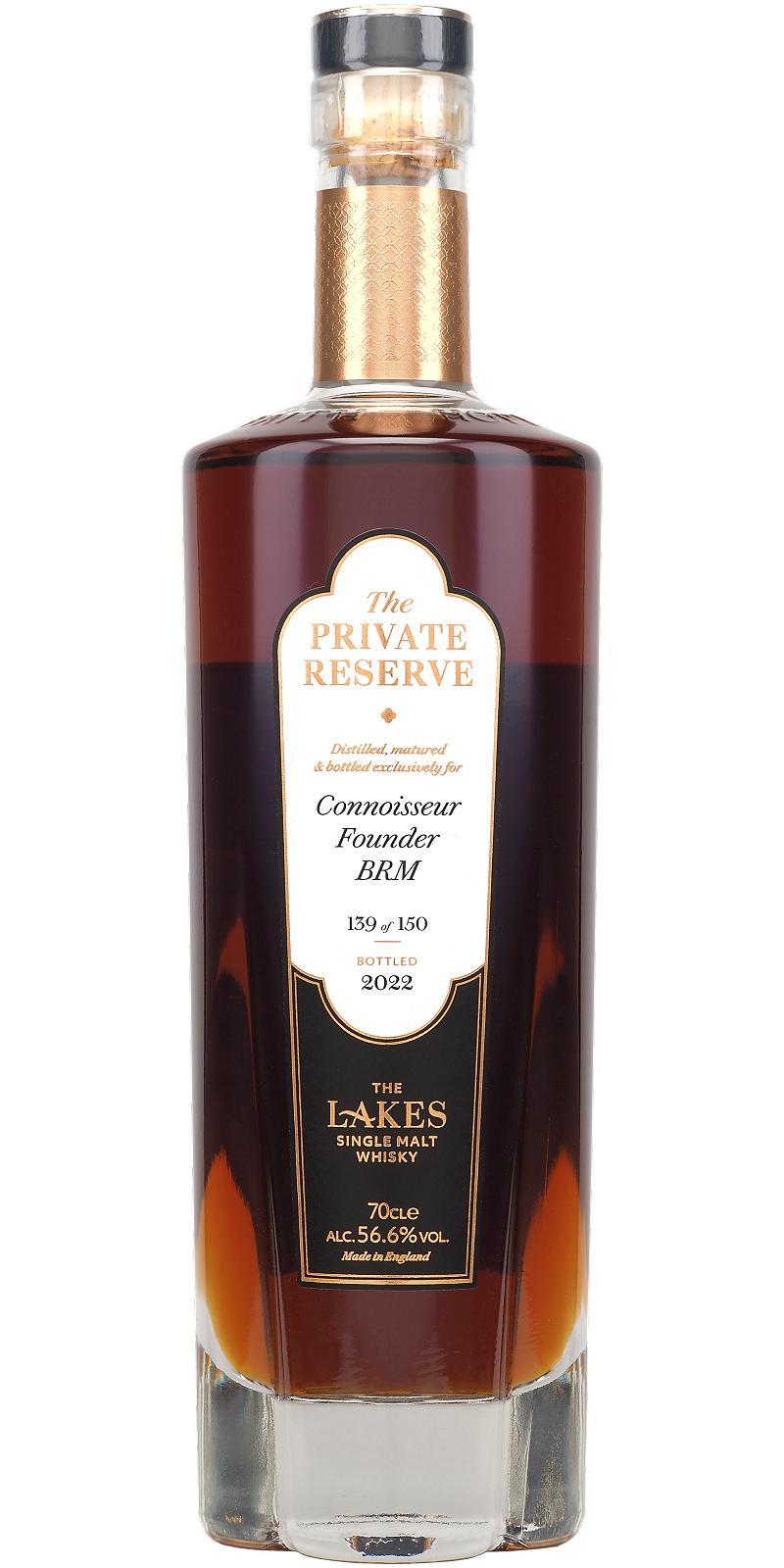 The Lakes The Private Reserve Connoisseur Founder BRM