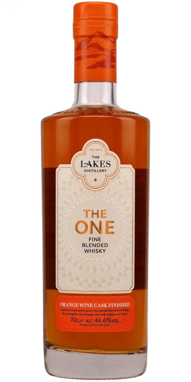 The One Fine Blended Whisky Orange Wine Cask Finished