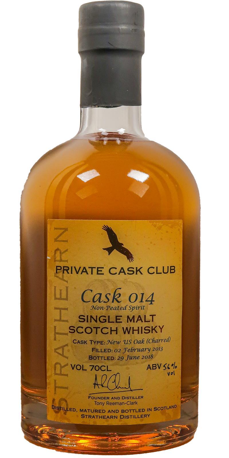 Strathearn 2013  Private Cask Club