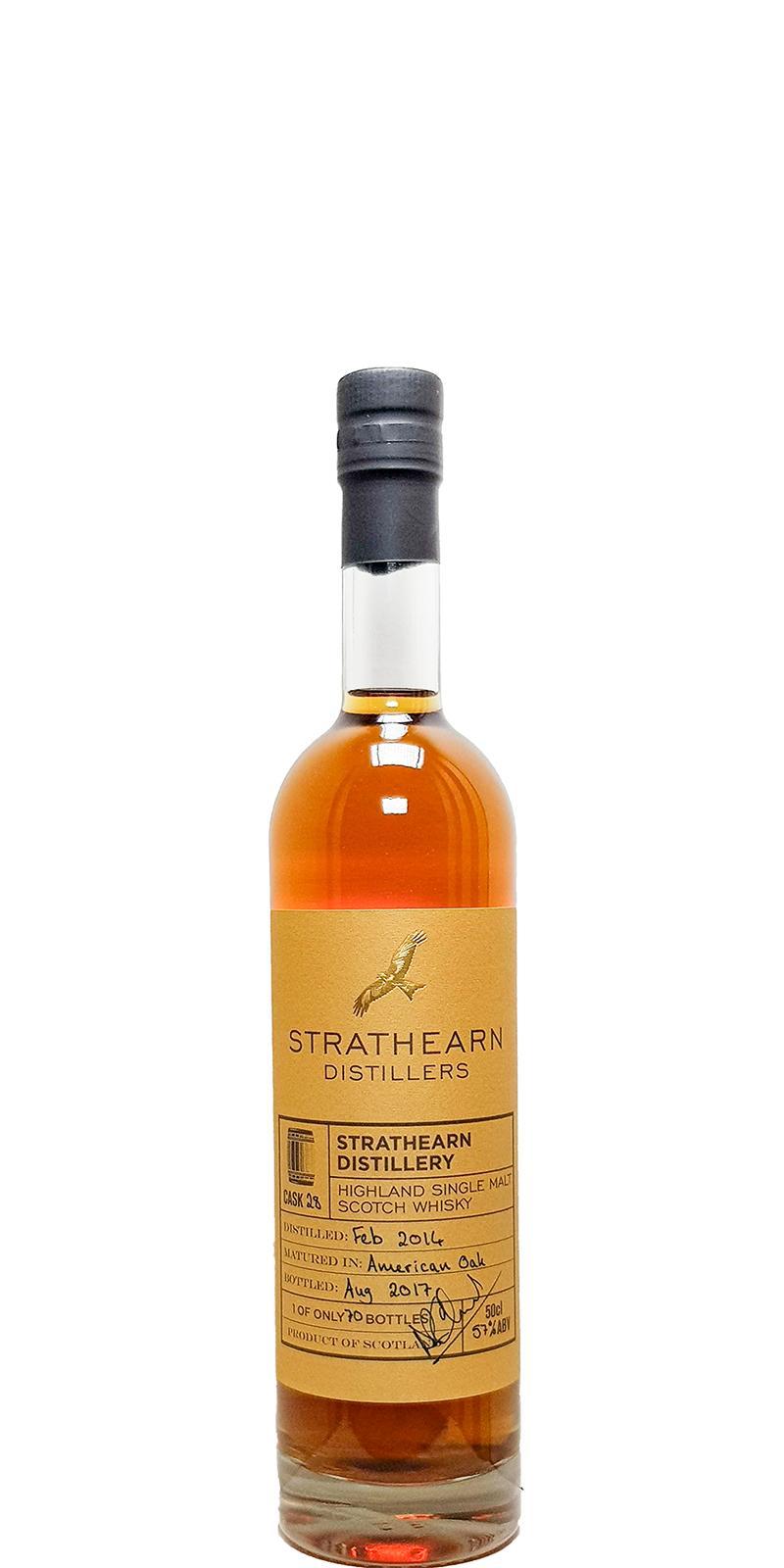 Strathearn 2014  Single Cask