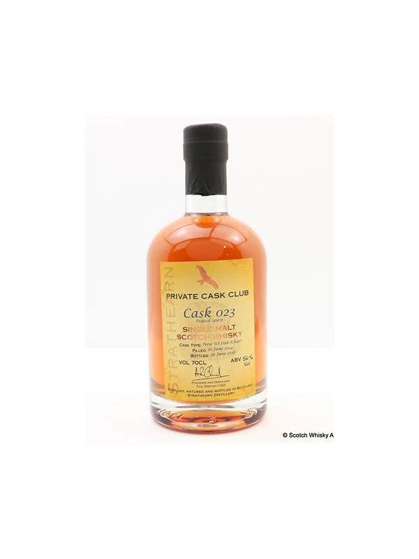 Strathearn 2014  Private Cask Club