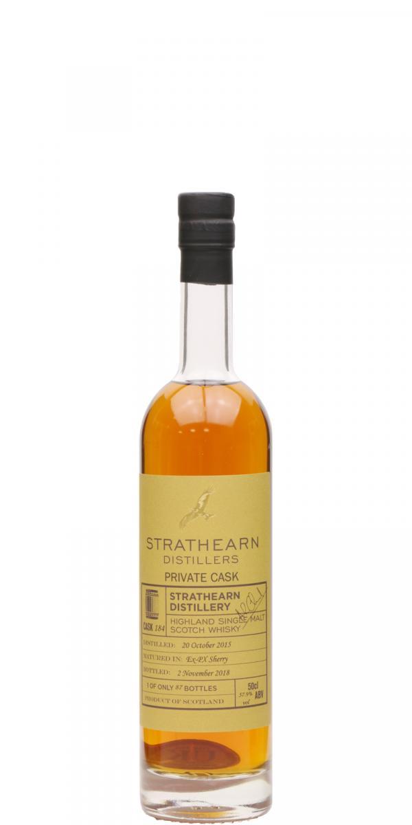 Strathearn 2015  Private Cask