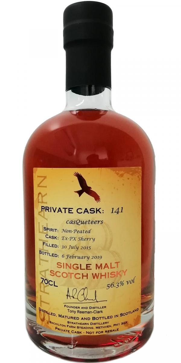 Strathearn 2015  Private Cask