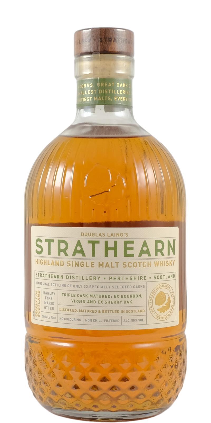 Strathearn Inaugural Bottling