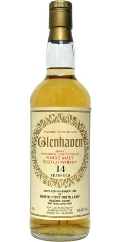 North Port 1982 Gh  Individual Cask Bottling