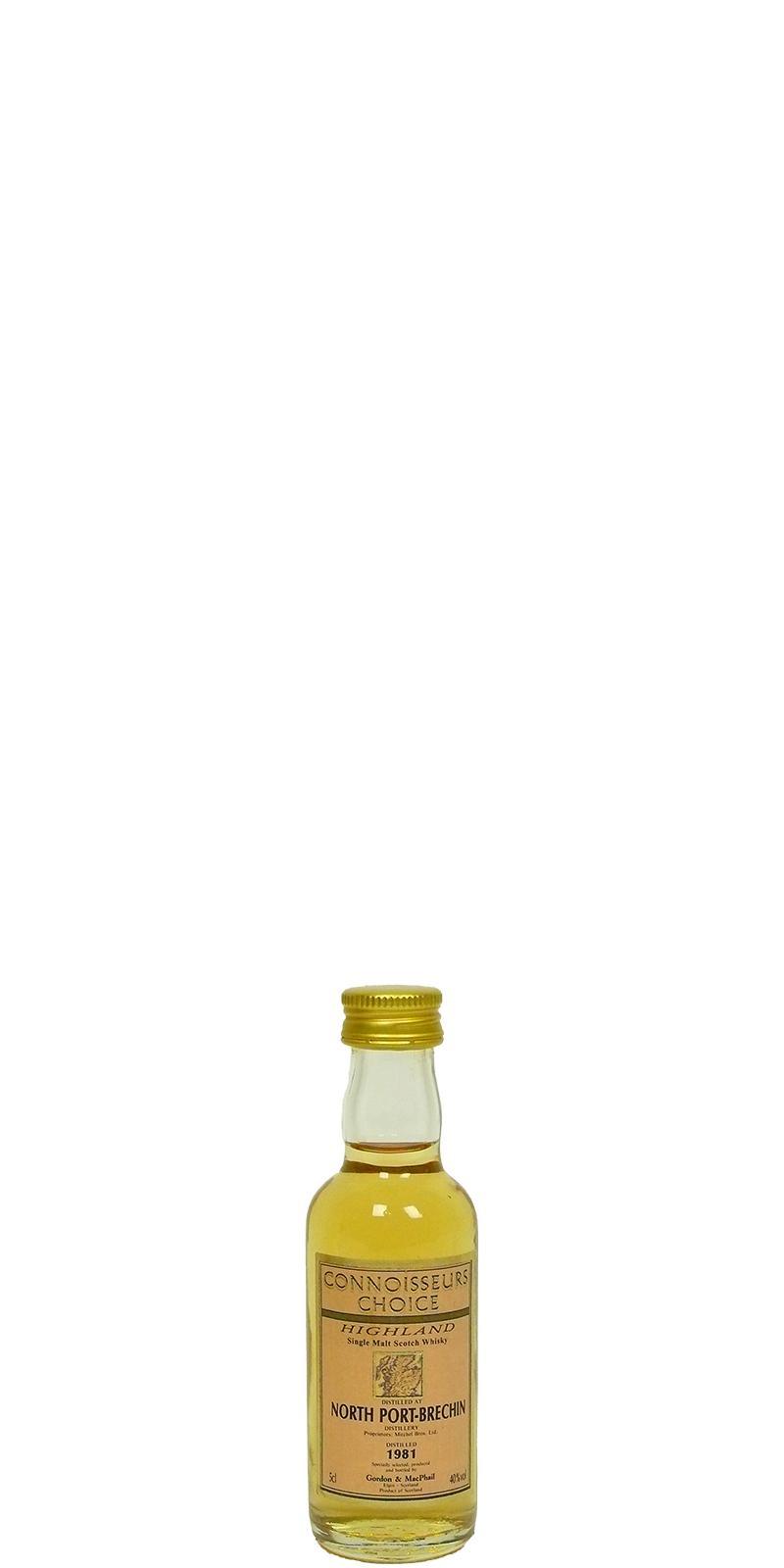 North Port 1981 Brechin GM  Connoisseurs Choice - Miniature