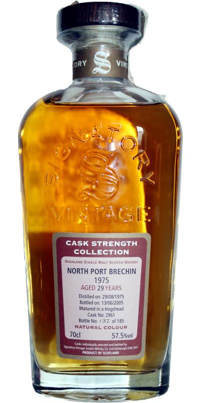 North Port 1975 SV Brechin  Cask Strength Collection