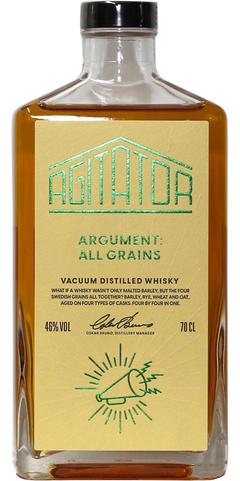 Agitator Argument: All Grains