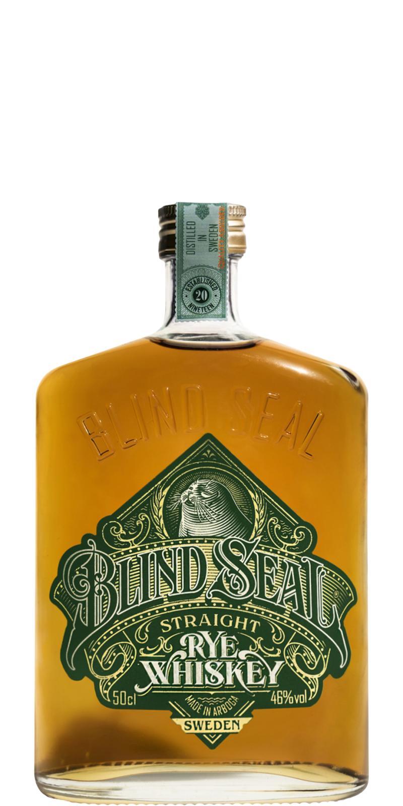 Blind Seal Straight Rye Whiskey