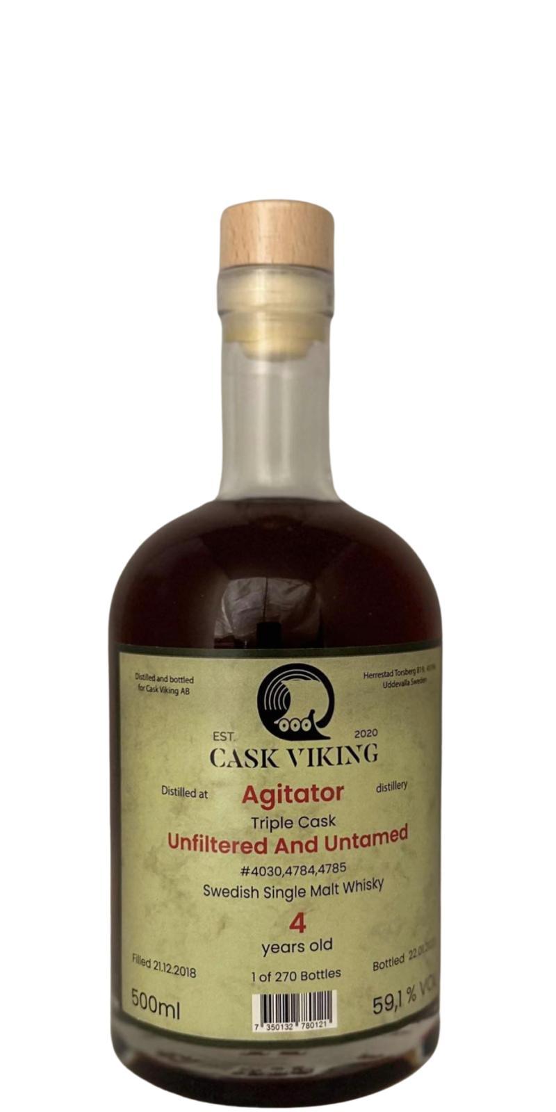 Agitator 2018 CV Unfiltered And Untamed