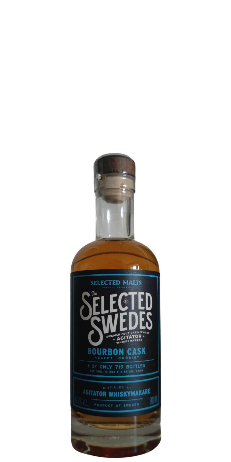 Agitator Bourbon Cask SM 3 Cask Adventures - Selected Swedes