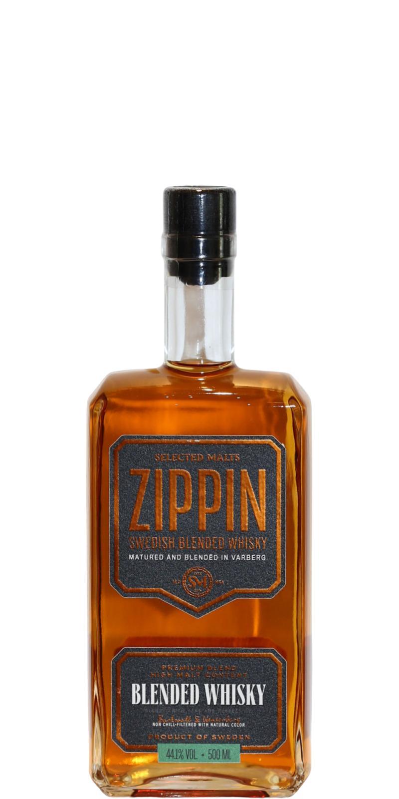 Zippin Swedish Blended Whisky