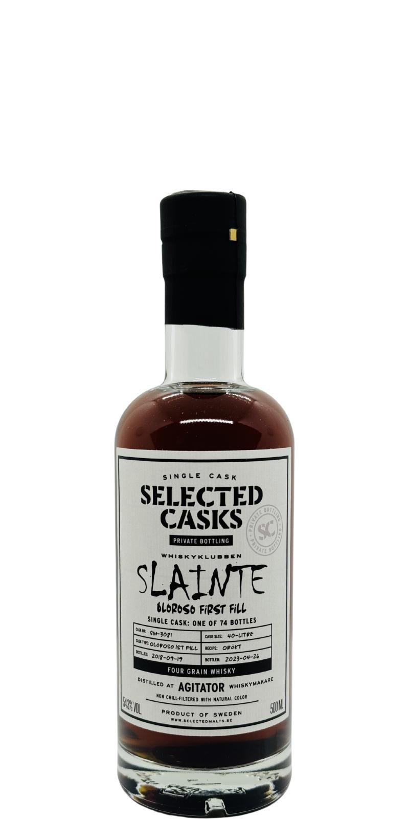 Agitator 2018 WSla Selected Casks by Selected Malts