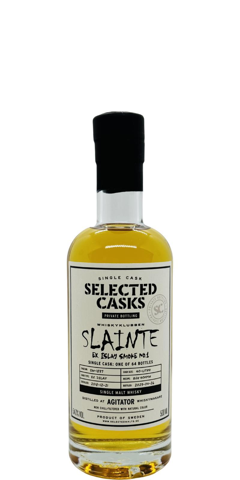 Agitator 2018 WSla Selected Casks by Selected Malts
