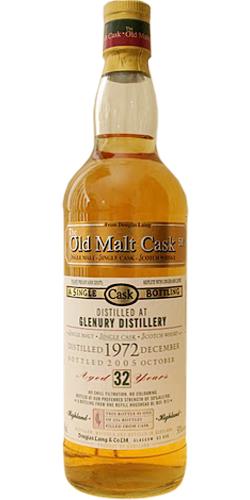 Glenury Royal 1972 DL  The Old Malt Cask