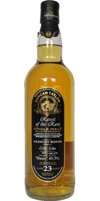 Glenury Royal 1984 DT  Rarest of the Rare